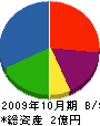 川﨑工務店 貸借対照表 2009年10月期