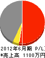 武藤工業 損益計算書 2012年6月期
