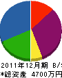 佐々木建工 貸借対照表 2011年12月期