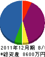 小林工業 貸借対照表 2011年12月期