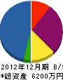 佐々木電工舎 貸借対照表 2012年12月期