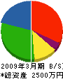 菅平土建 貸借対照表 2009年3月期