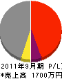 ツジムラ工芸 損益計算書 2011年9月期