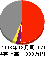 高田組 損益計算書 2008年12月期