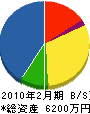 和田電機 貸借対照表 2010年2月期