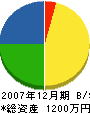 春日井鉄工所 貸借対照表 2007年12月期