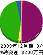 角谷建設 貸借対照表 2009年12月期