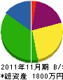 埼玉興産 貸借対照表 2011年11月期