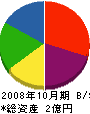 渡辺石材 貸借対照表 2008年10月期