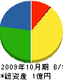 吉田電気工業 貸借対照表 2009年10月期