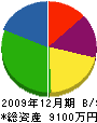 オカムラ 貸借対照表 2009年12月期