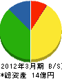 湘南ミサワホーム 貸借対照表 2012年3月期