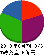 丸谷興務店 貸借対照表 2010年6月期
