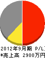 増田建設 損益計算書 2012年9月期