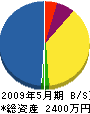 田村建設工業 貸借対照表 2009年5月期