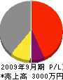 上田組 損益計算書 2009年9月期