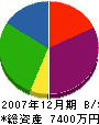 松隈住建 貸借対照表 2007年12月期
