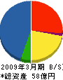 横浜ゴムＭＢＥ 貸借対照表 2009年3月期