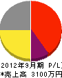 森田電気工業 損益計算書 2012年9月期