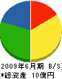 志田建設 貸借対照表 2009年6月期