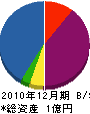 松雲土木 貸借対照表 2010年12月期