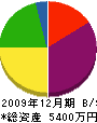 金田工業所 貸借対照表 2009年12月期