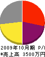 田中工務所 損益計算書 2009年10月期