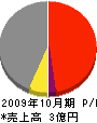 長崎工業 損益計算書 2009年10月期