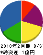 松本電気商会 貸借対照表 2010年2月期
