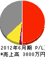渡辺建設 損益計算書 2012年6月期