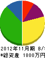 埼玉興産 貸借対照表 2012年11月期