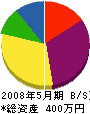 佐々木建設 貸借対照表 2008年5月期