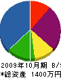阪本電気設備 貸借対照表 2009年10月期
