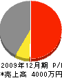 竹原工務店 損益計算書 2009年12月期