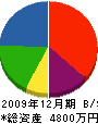 本山建設 貸借対照表 2009年12月期