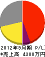 太田電気工業 損益計算書 2012年9月期