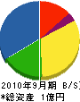湘南グリーンサービス 貸借対照表 2010年9月期