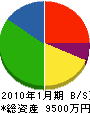 吉原商会 貸借対照表 2010年1月期