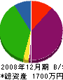 平野工務店 貸借対照表 2008年12月期