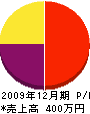 相田造園 損益計算書 2009年12月期