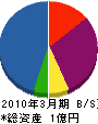 日本環境プラント 貸借対照表 2010年3月期