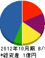 鈴木電気 貸借対照表 2012年10月期