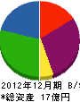 光商会 貸借対照表 2012年12月期