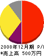 秋山塗装工業 損益計算書 2008年12月期