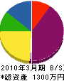 木村組 貸借対照表 2010年3月期