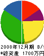 総合インテリアアダチ 貸借対照表 2008年12月期