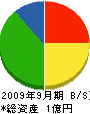 斎藤建設 貸借対照表 2009年9月期