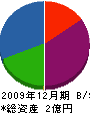 倉科鐵工所 貸借対照表 2009年12月期