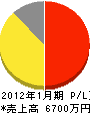 三榮技研 損益計算書 2012年1月期