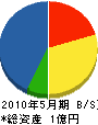 内田商会 貸借対照表 2010年5月期